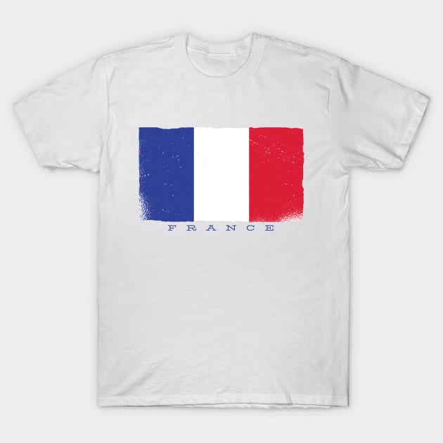 France Flag T-Shirt by LR_Collections